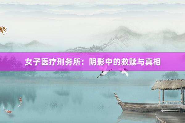 女子医疗刑务所：阴影中的救赎与真相